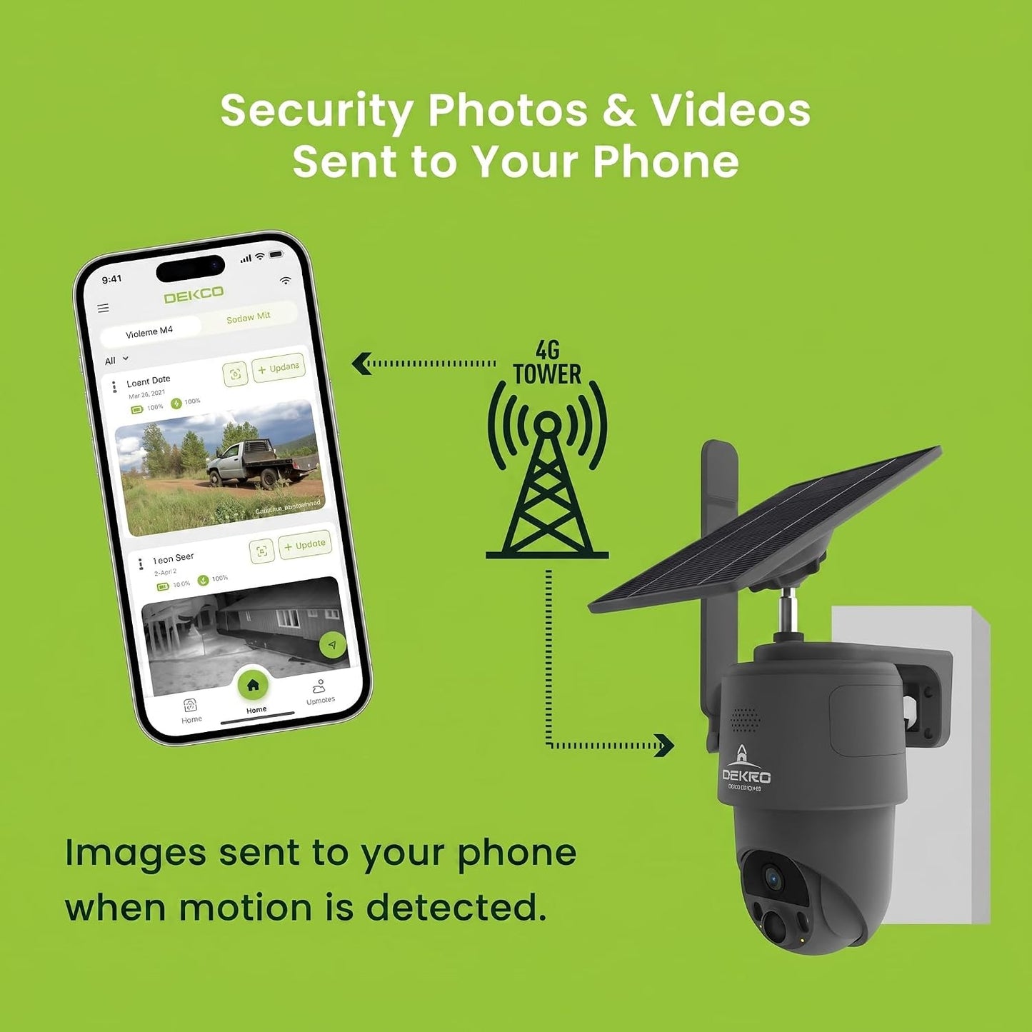 Cámara de seguridad celular TACTACAM Defend 360, energía solar, sin...