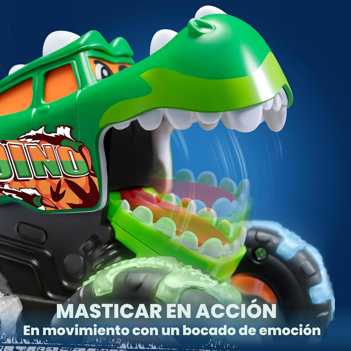 JOYIN - Paquete de 3 camiones monstruos de juguete - Coches ilumina...