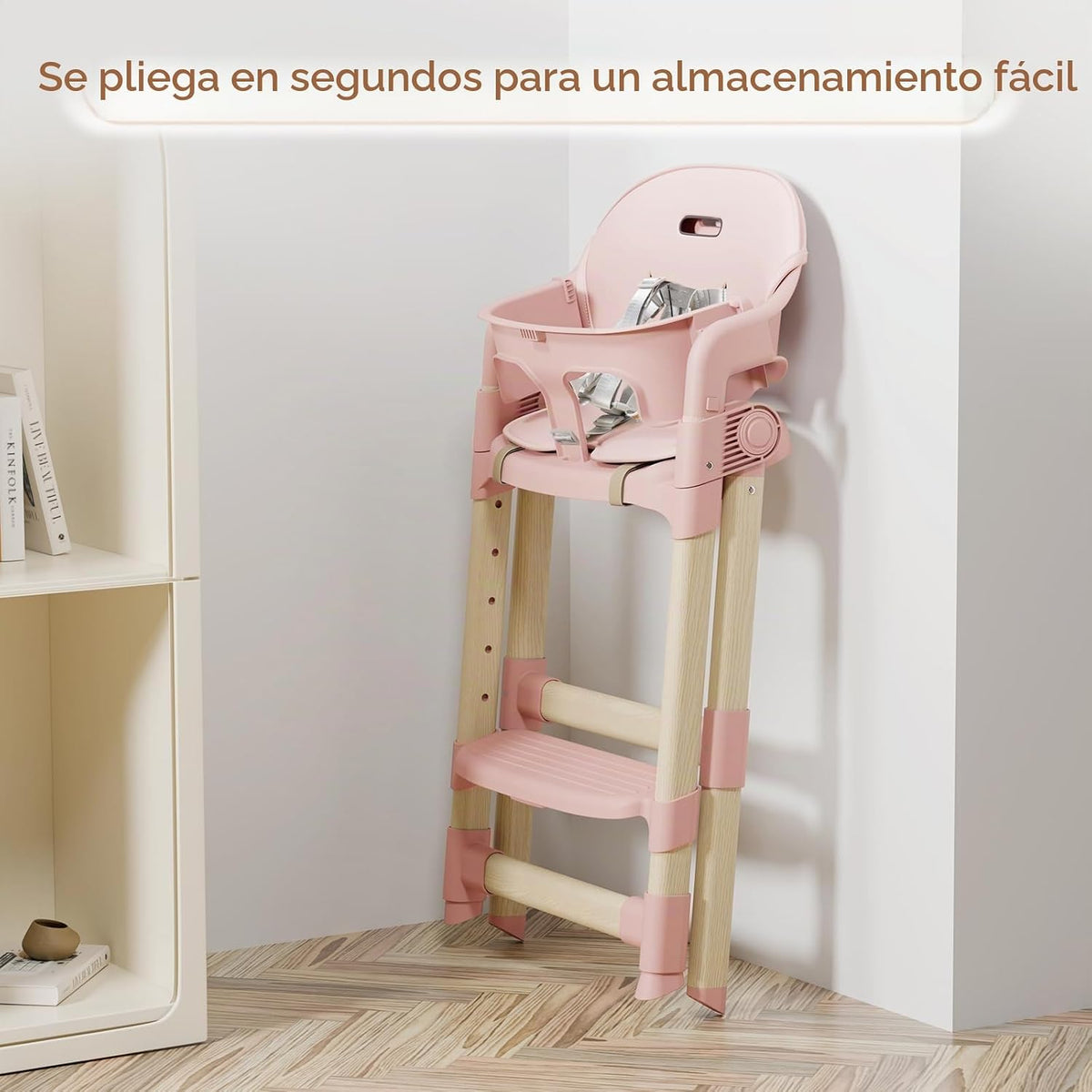 Silla alta para bebés y niños pequeños, silla alta convertible con...