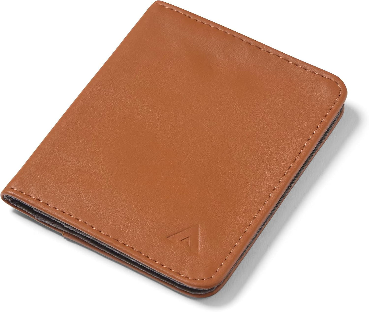 Allett Cartera híbrida para tarjetas, piel, bloqueo RFID, diseño ve...