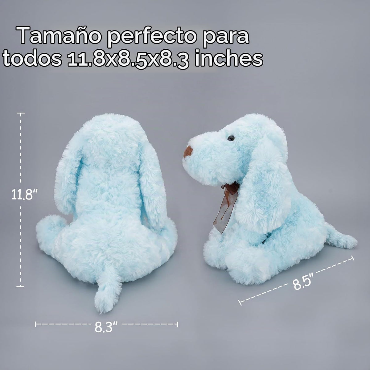 WEIGEDU Blue Goldendoodle Cachorro Perrito de Caniche Peludo Azul J...