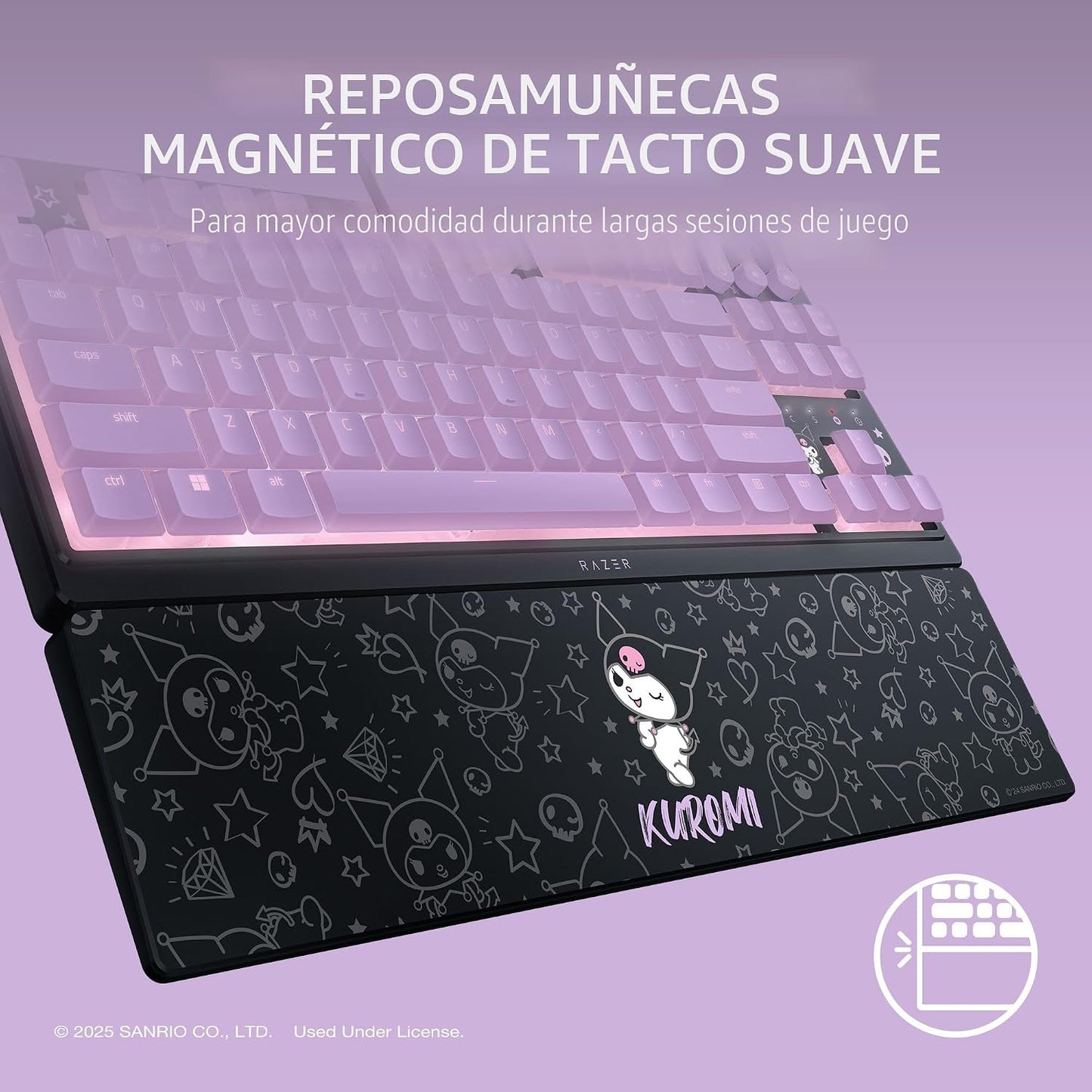 Razer Ornata V3 TKL Teclado para juegos, teclas de perfil bajo, edi...