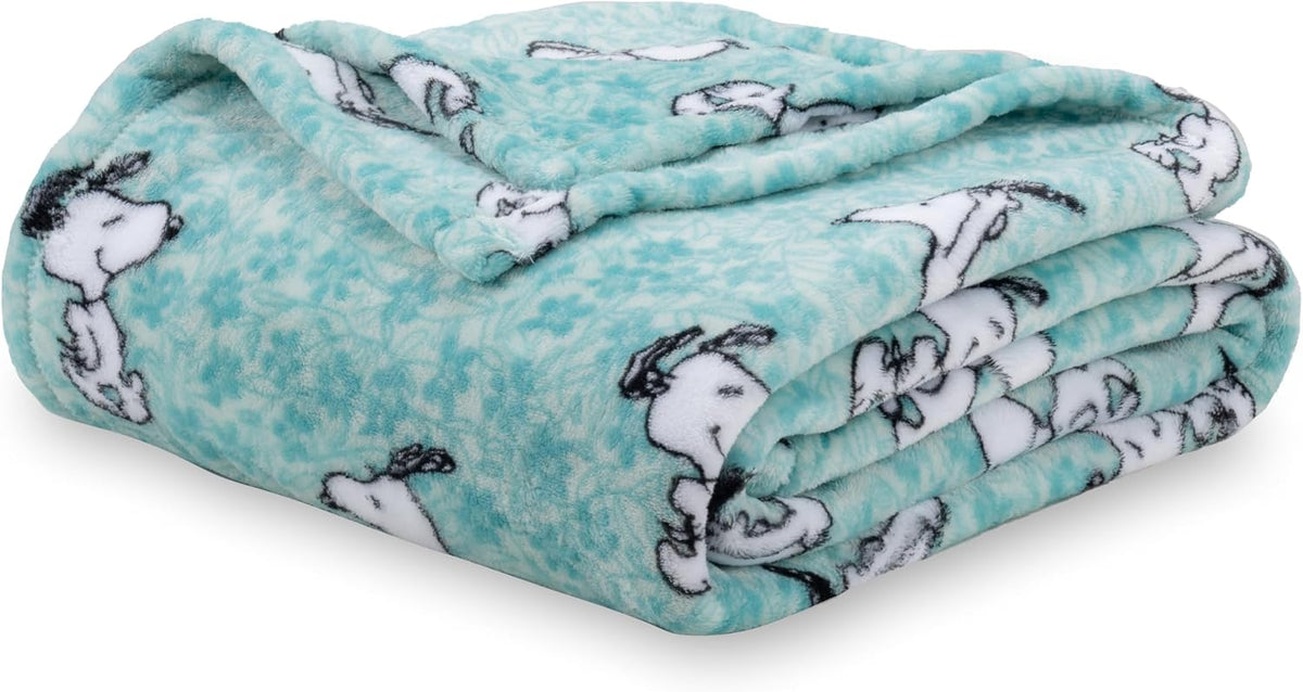 Berkshire Blanket Peanuts® VelvetLoft® Manta de Felpa de Personaje...