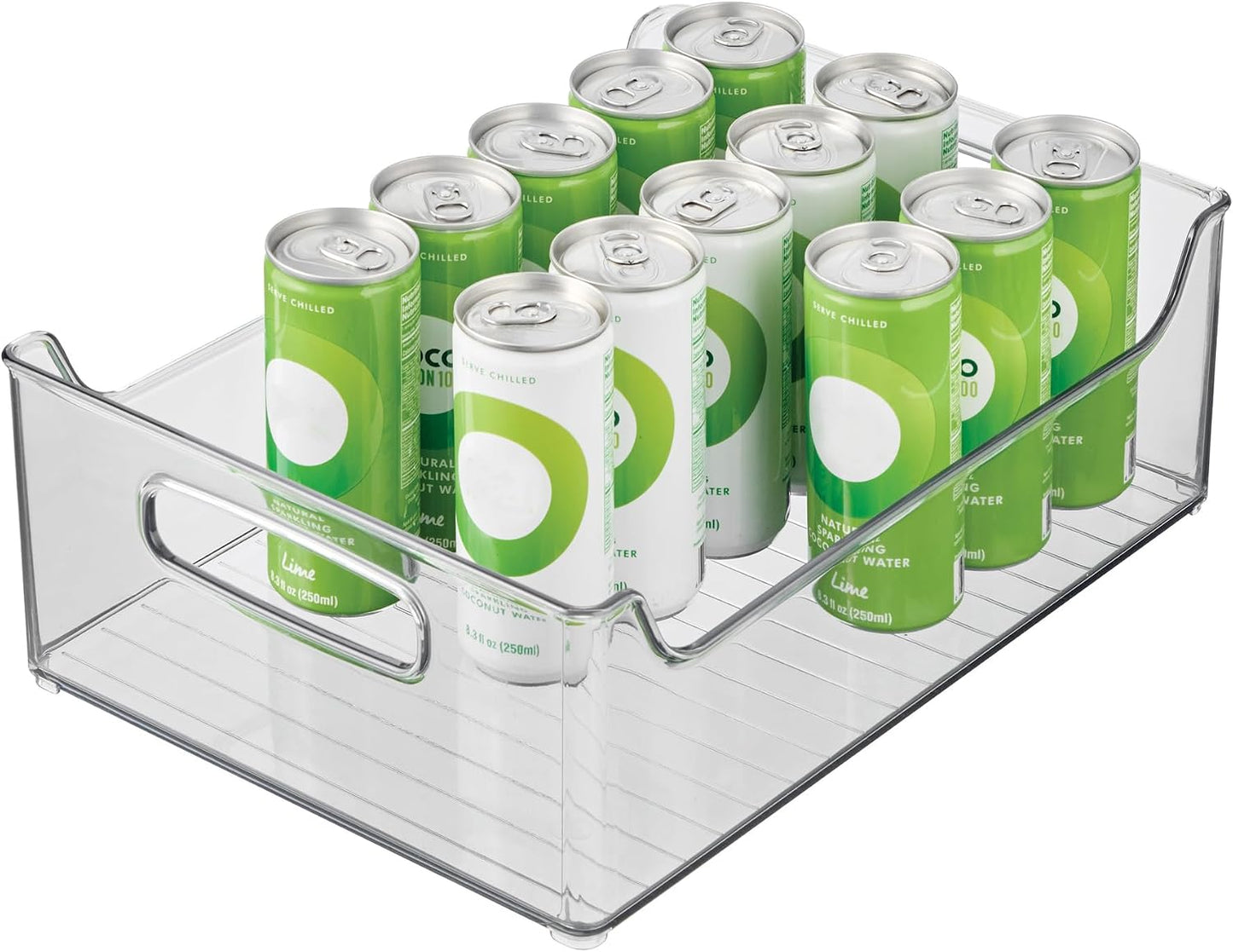 iDesign - Contenedor de almacenamiento apilable con asas para despe...