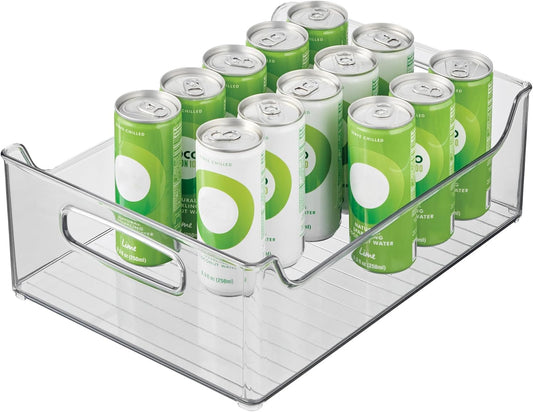 iDesign - Contenedor de almacenamiento apilable con asas para despe...