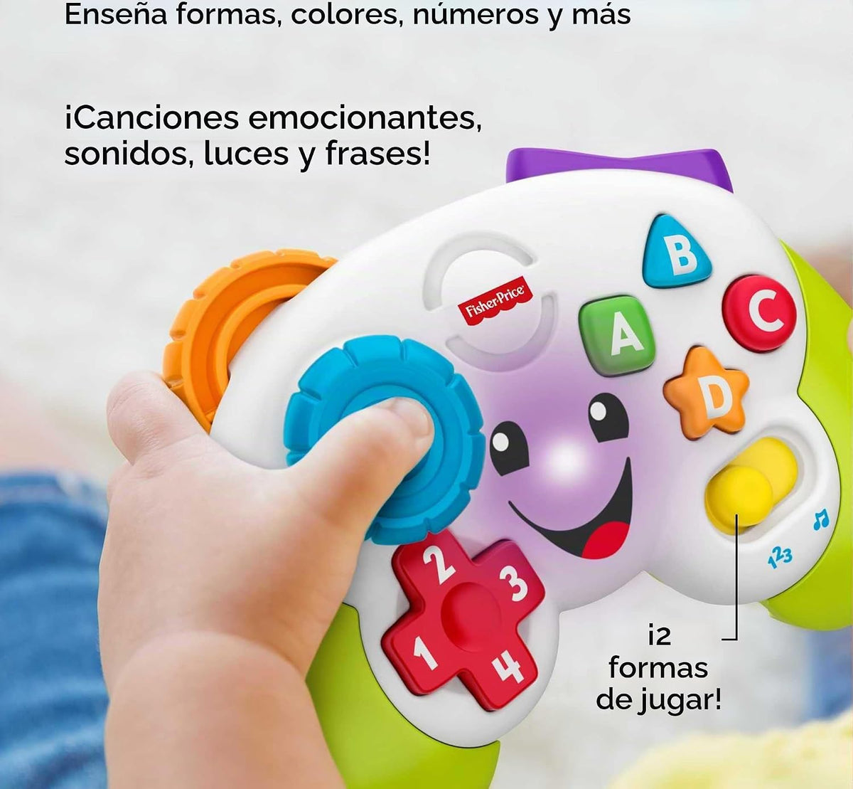 Fisher-Price Juguete para bebé y niño pequeño Laugh &amp; Learn Con...