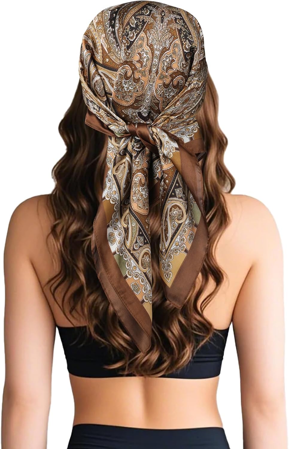 Sumolux Bufanda para el pelo de la cabeza para mujeres, como bufand...