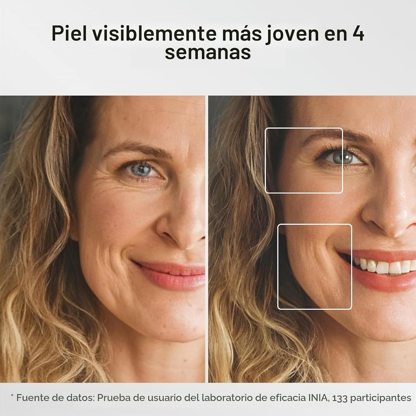 INIA Máscara inalámbrica de terapia de luz roja GLOW para cara, 850...