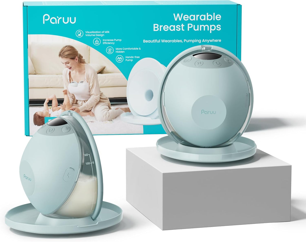 Paruu P20 Extractor de leche eléctrico manos libres - 4 modos y 12...