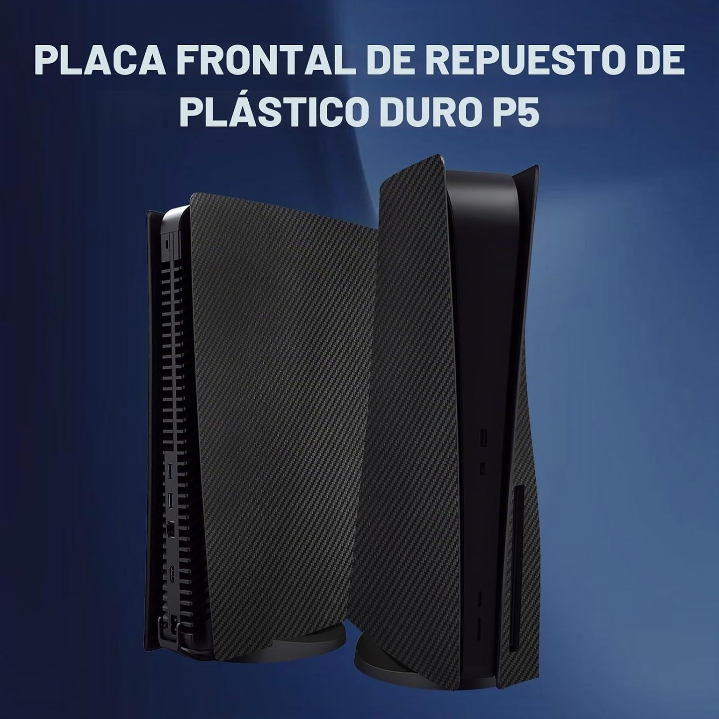 Paneles de cubierta de placas faciales para consola PS5 Disc Editio...
