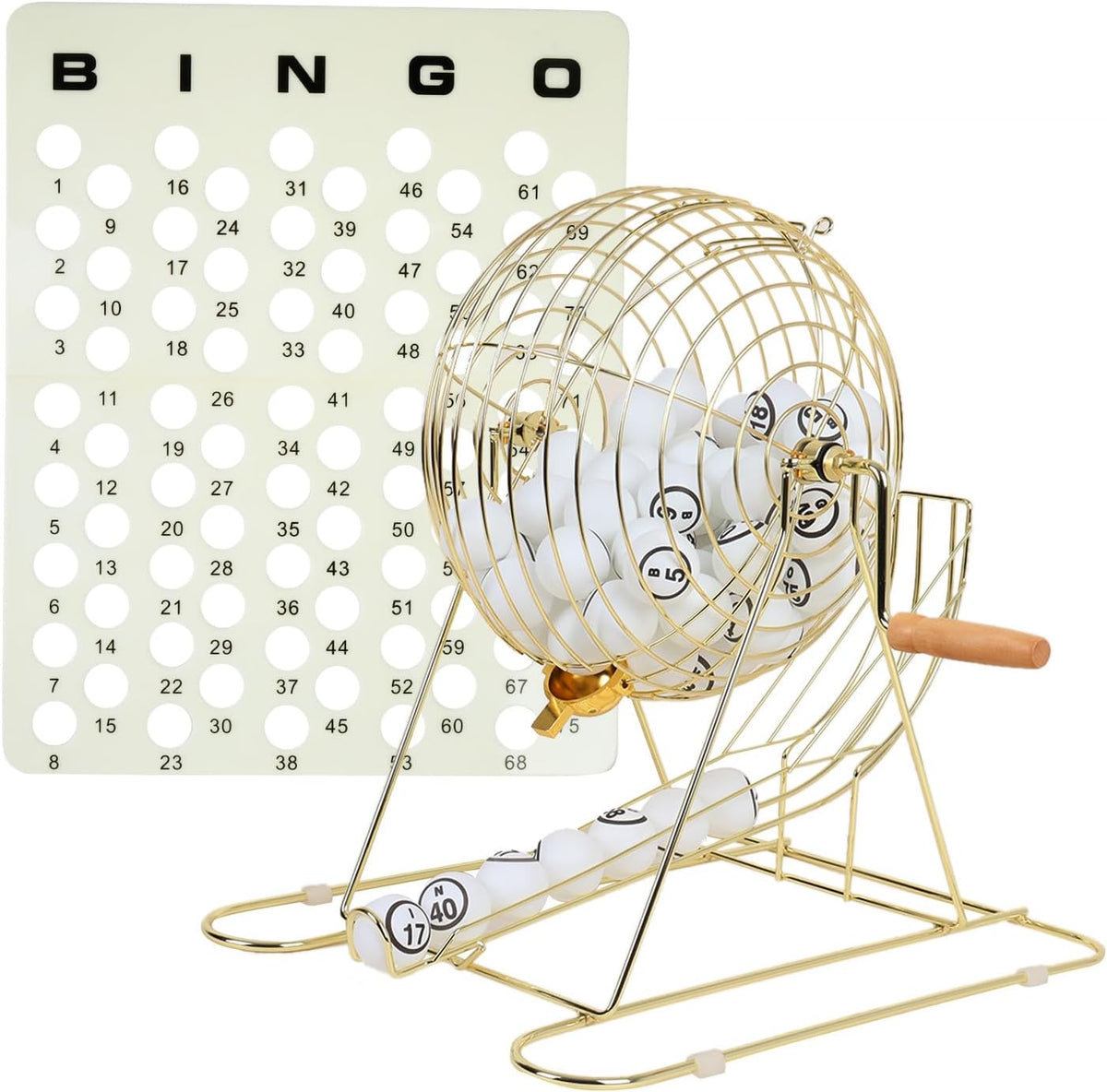 GSE - Juego de bingo profesional para adultos y grupos grandes, (ja...