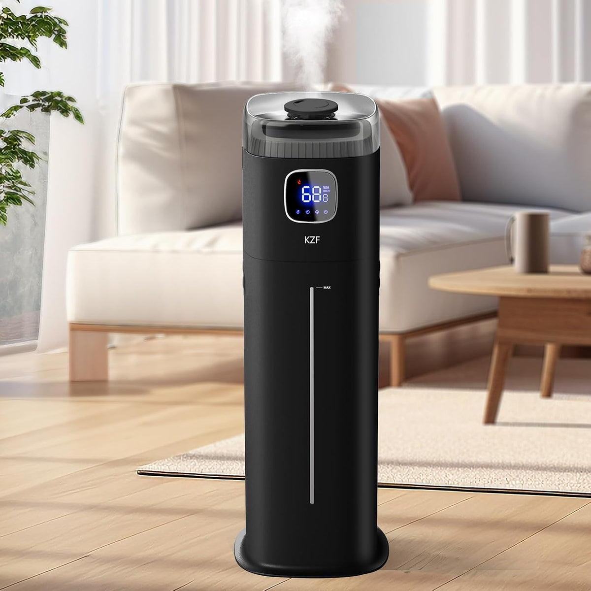 Humidificador grande para dormitorio, humidificador ultrasónico de...