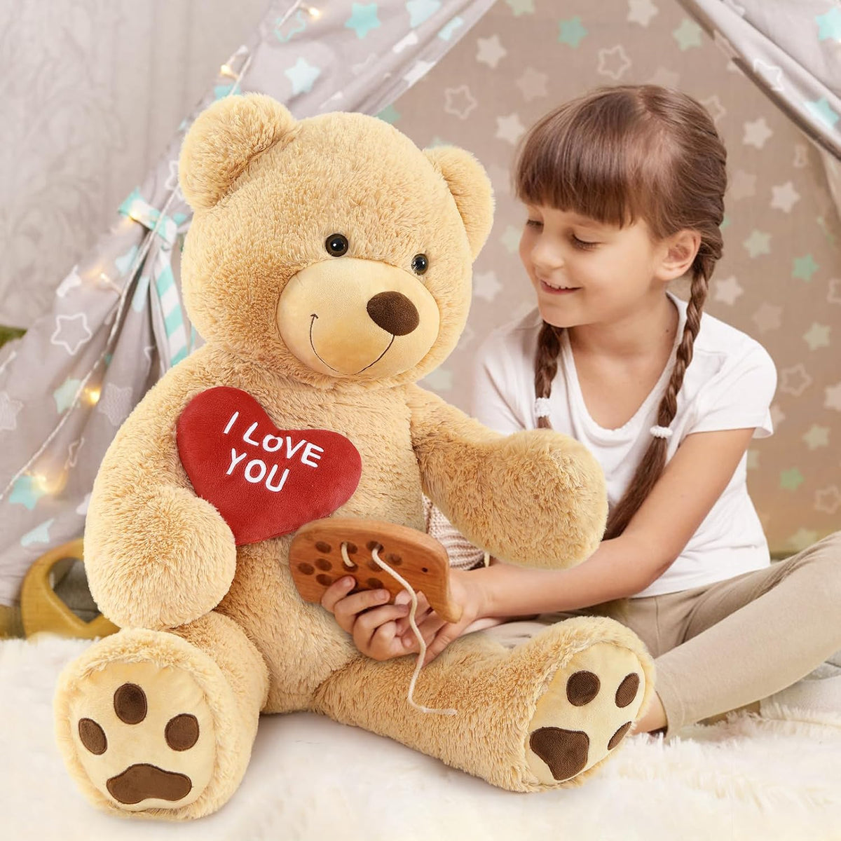 MaoGoLan Oso de Peluche Grande Animal de Peluche, Oso de Peluche Gi...