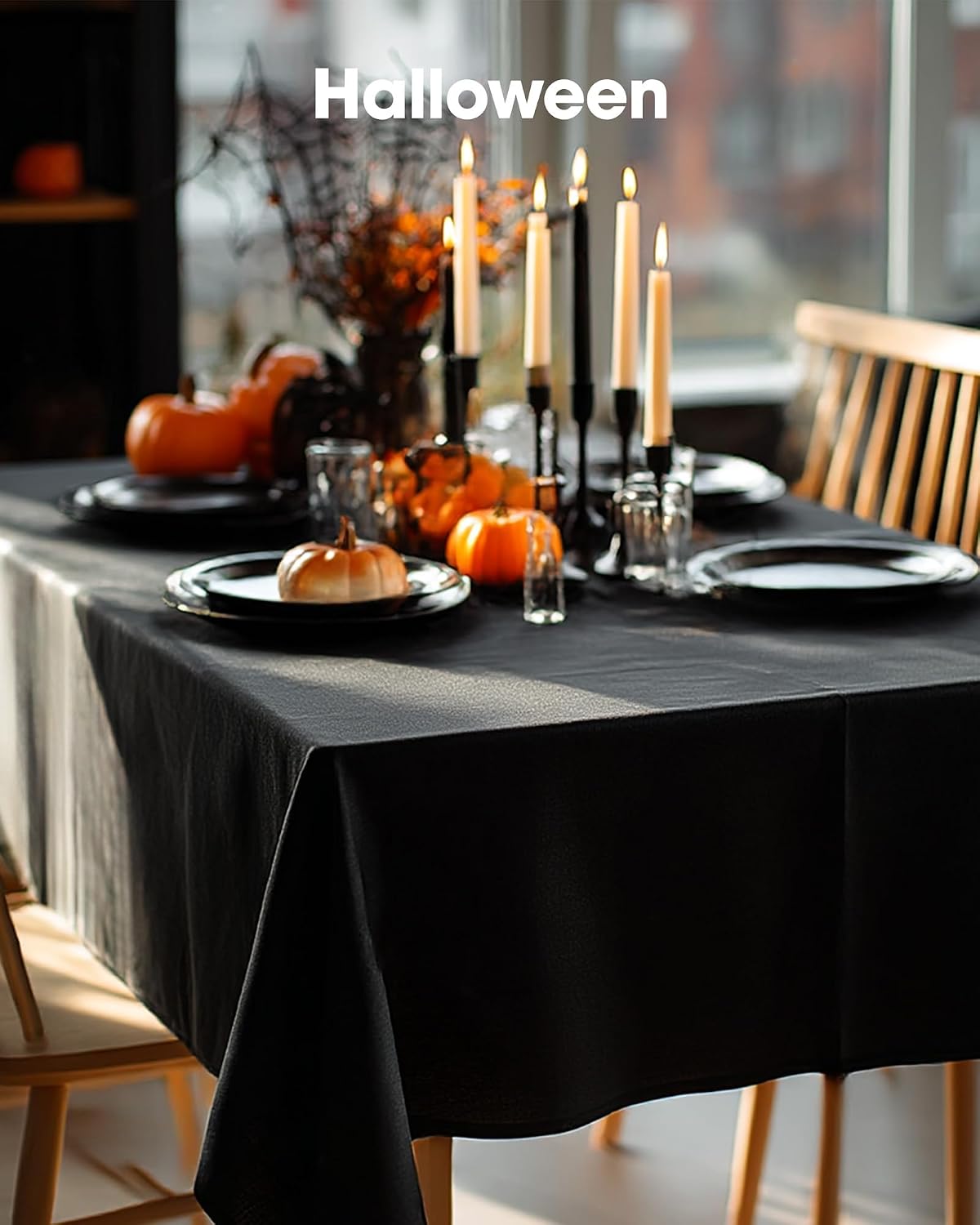 Pureegg Mantel de Mesa Rectangular de 60" x 84" \u2013 Mant...
