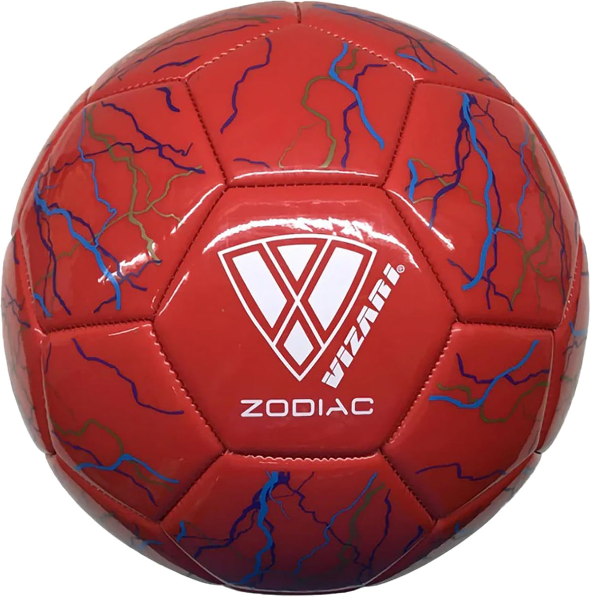 Balón de fútbol Vizari con flores