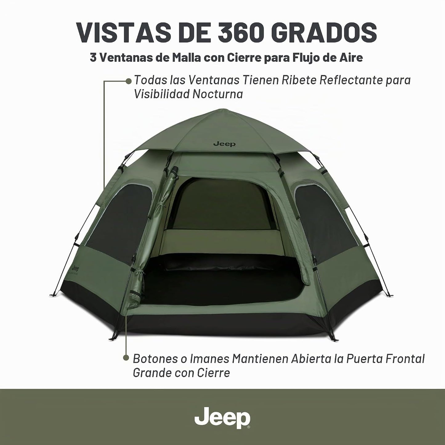 Delta Children - Tienda de campaña instantánea desplegable para 4 p...