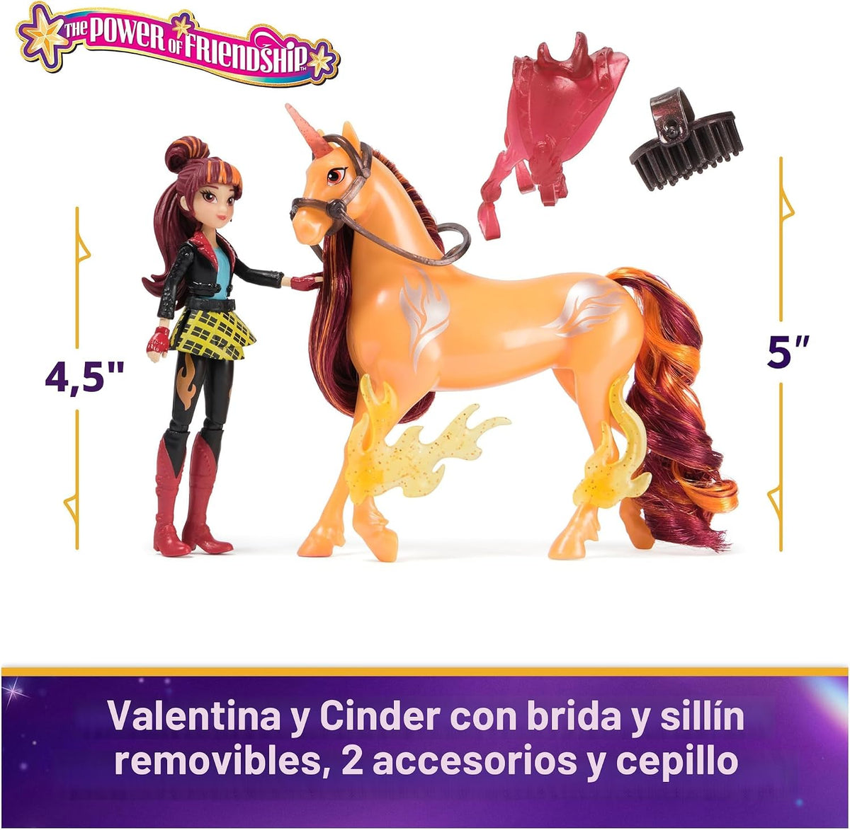 Academia de Unicornios, Set de Poder de Amistad de Valentina y Ceni...