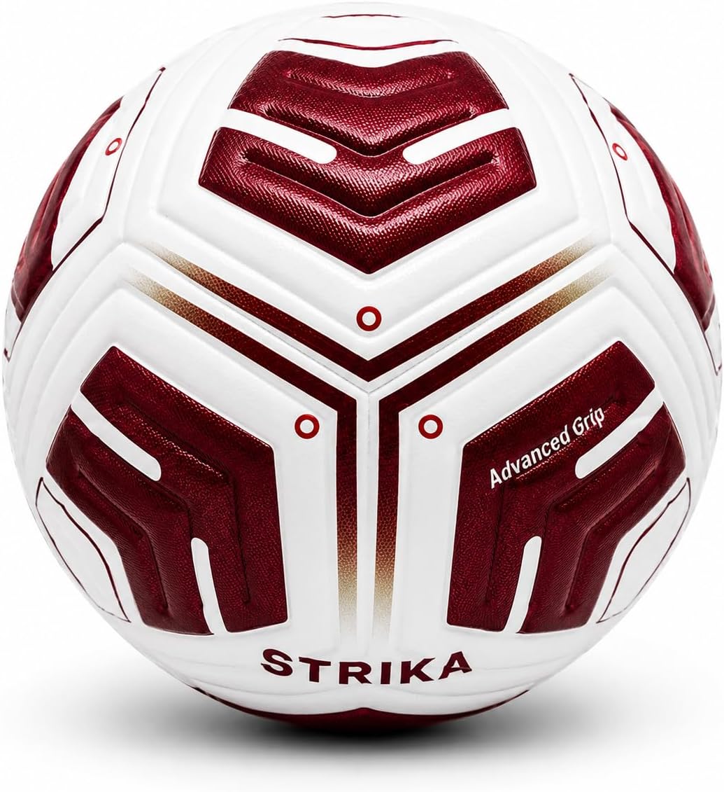 STRIKA Balón de fútbol prémium tamaño 5 y 4 \u2013 Pelota híbrida p...