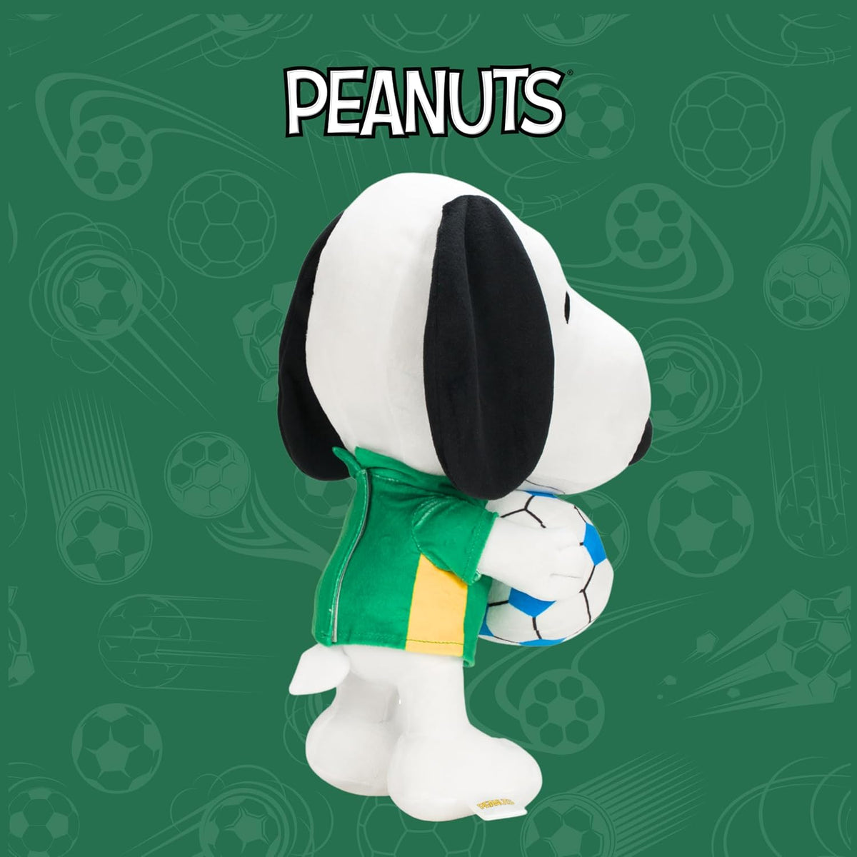 Franco Collectibles - Almohada de peluche de Snoopy Soccer de Peanu...