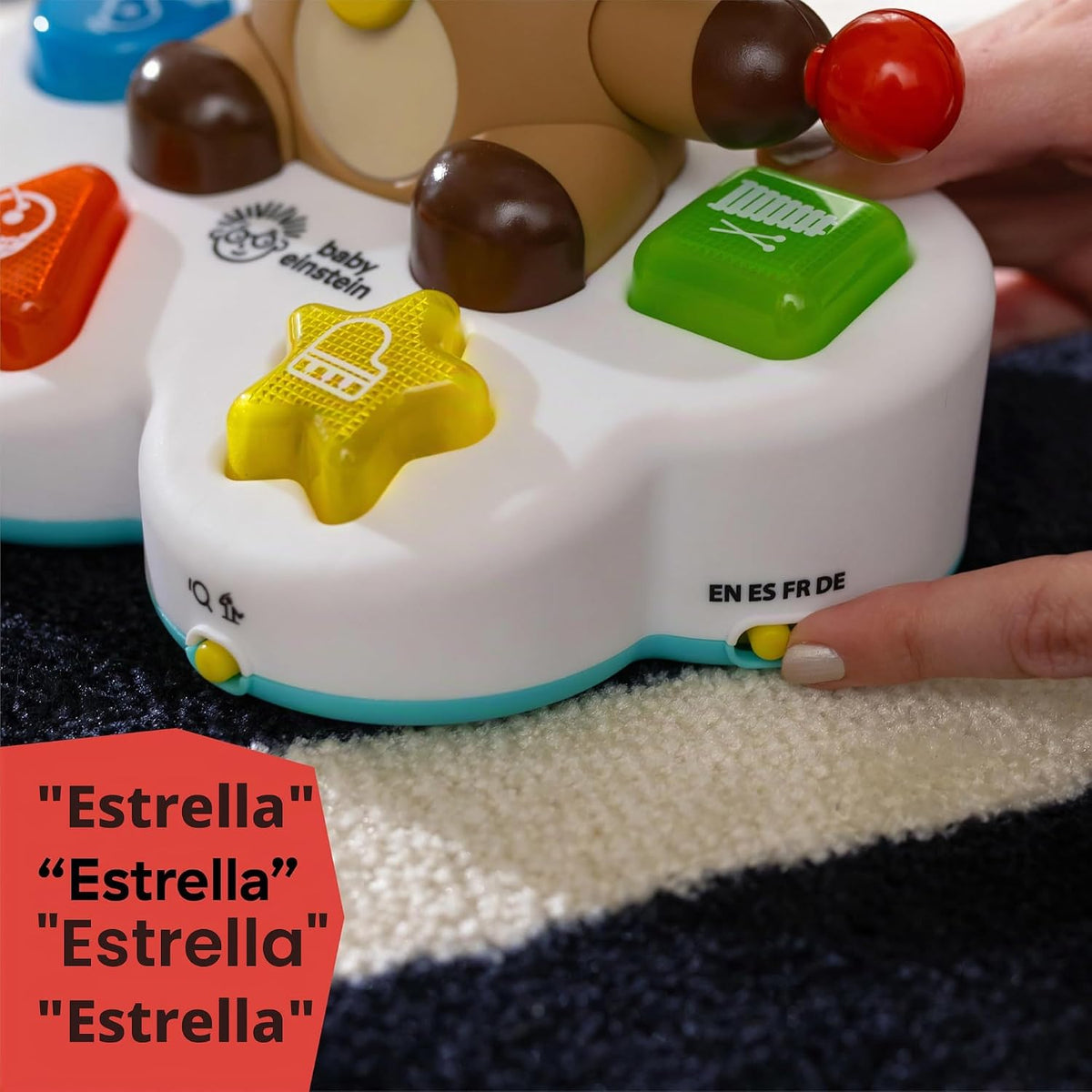 Baby Einstein Drum &amp; Learn Dean - Juguete de aprendizaje musica...