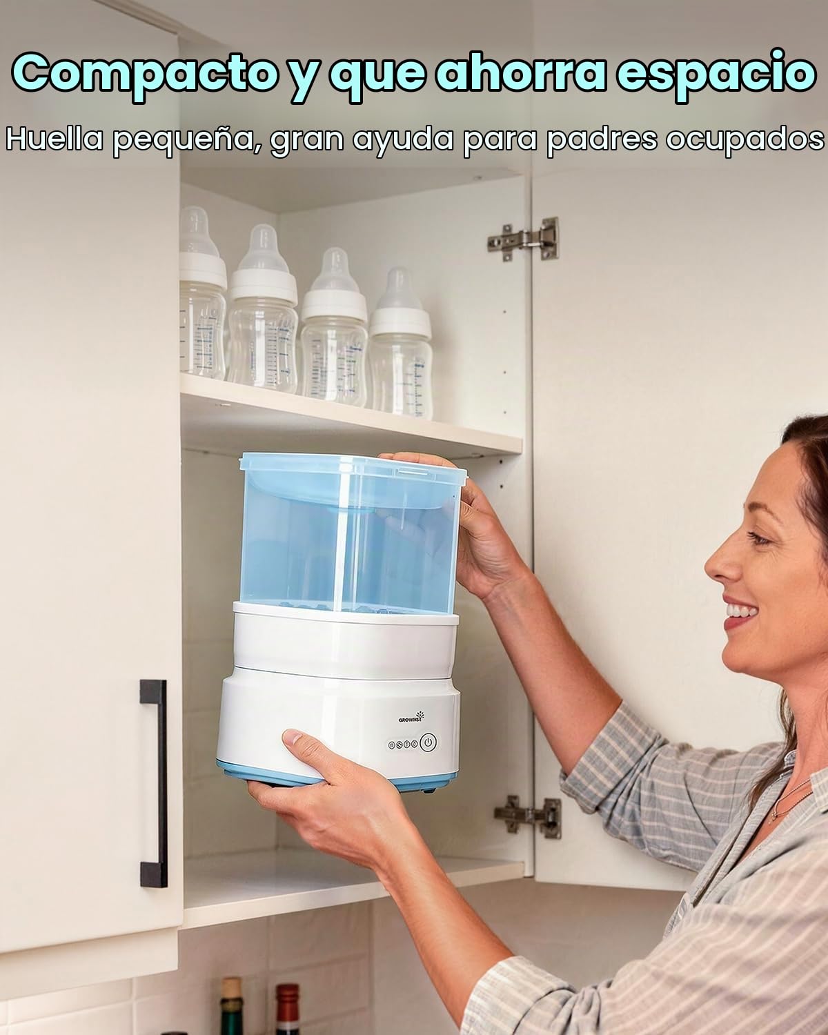 Esterilizador y Secador de Biberones, Esterilizador Eléctrico Compa...