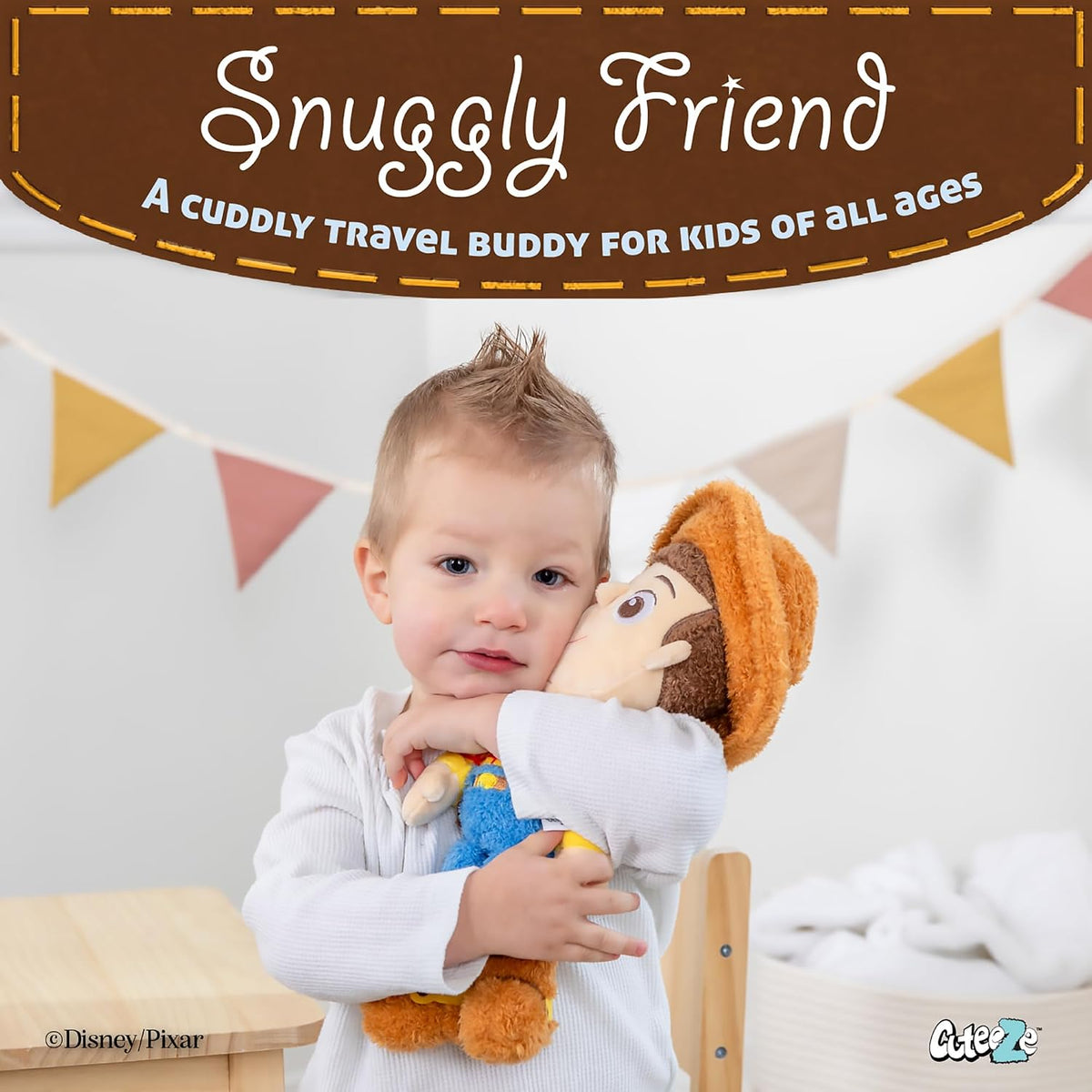 Kids Preferred Disney Pixar Toy Story Woody Toy Cuteeze - Juguete d...