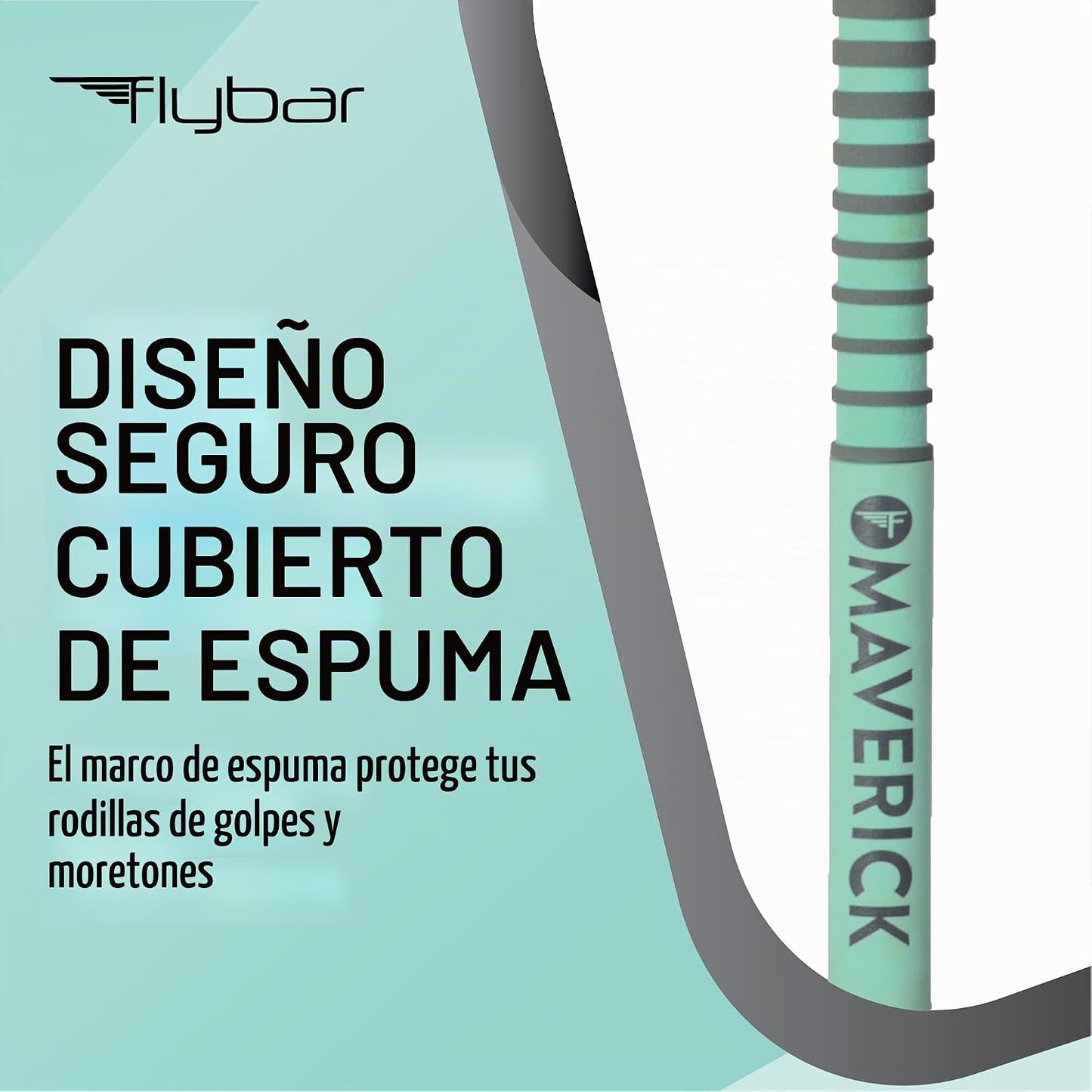 Flybar Maverick Pogo Stick para niños a partir de 5 años, 40 a 80 l...