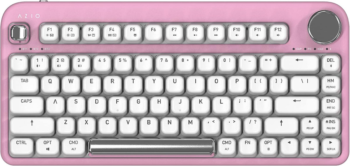 Azio IZO Teclado mecánico inalámbrico BT5\/USB para PC y Mac, inter...