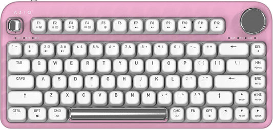 Azio IZO Teclado mecánico inalámbrico BT5\/USB para PC y Mac, inter...