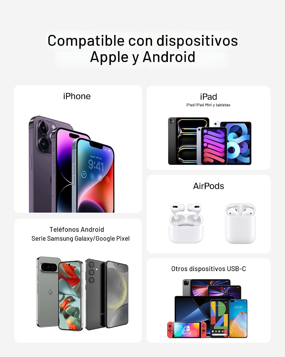 Belkin Banco de Energía Cargador Portátil para iPhone\/Android - 10...