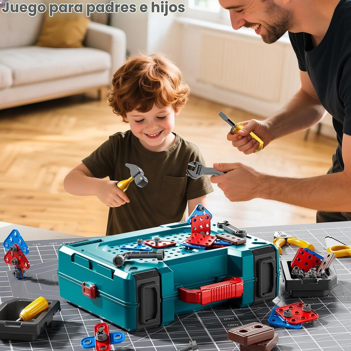 KIZONLY Conjuntos de Herramientas de Juguete para Niños de 3, 4, 5,...