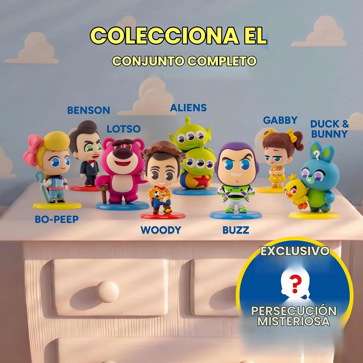 YuMe Toy Story Cosbi Collection, juego de 8 unidades (+ oportunidad...