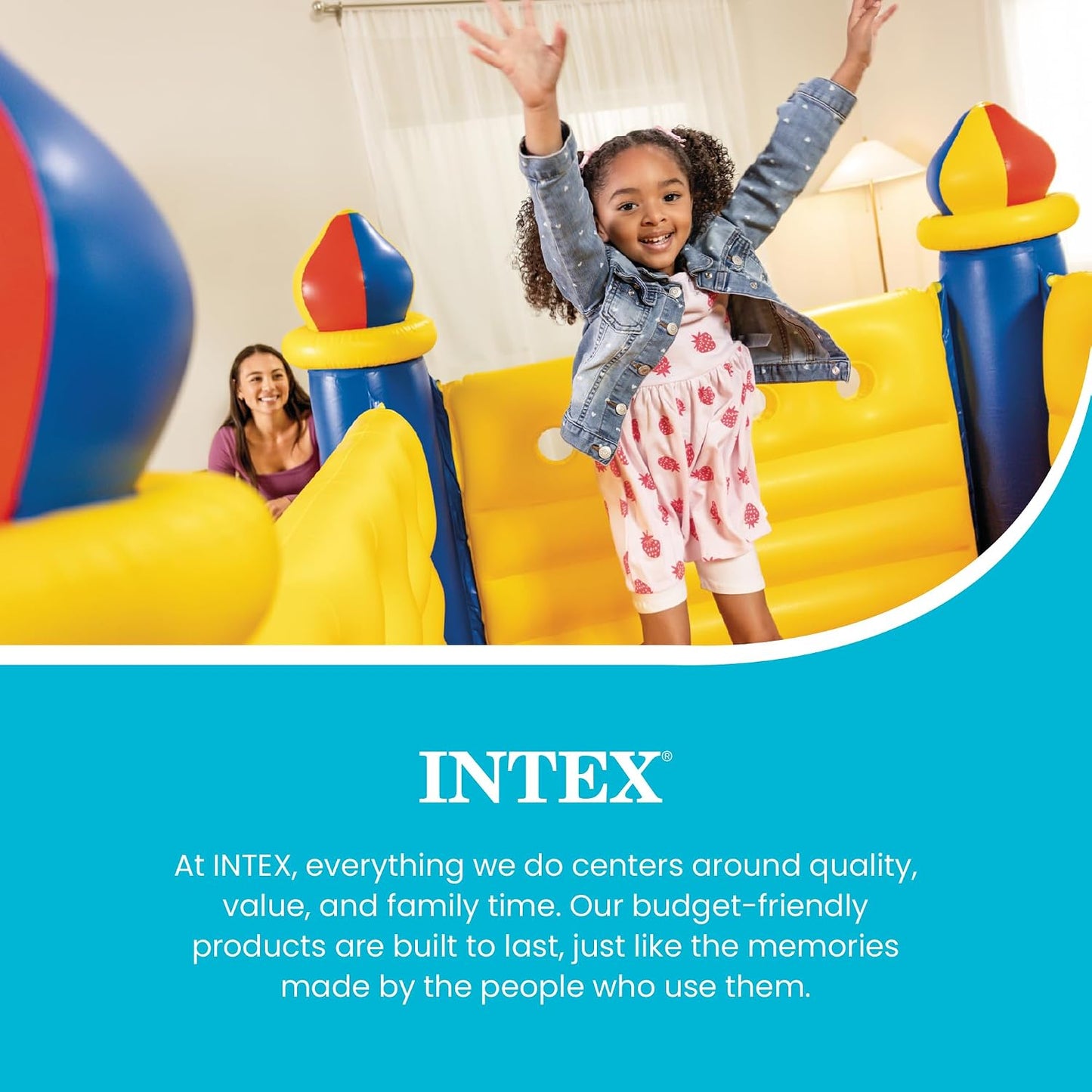 Castillo inflable saltarín Intex Jump o Lene para edades de 3-6 año...