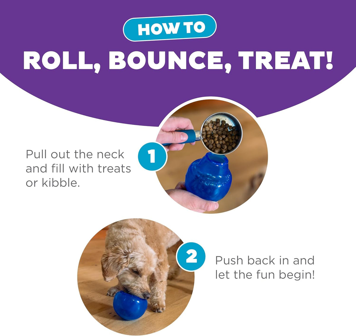 Planet Dog Orbee-Tuff Lil' Snoop - Juguete interactivo para per...