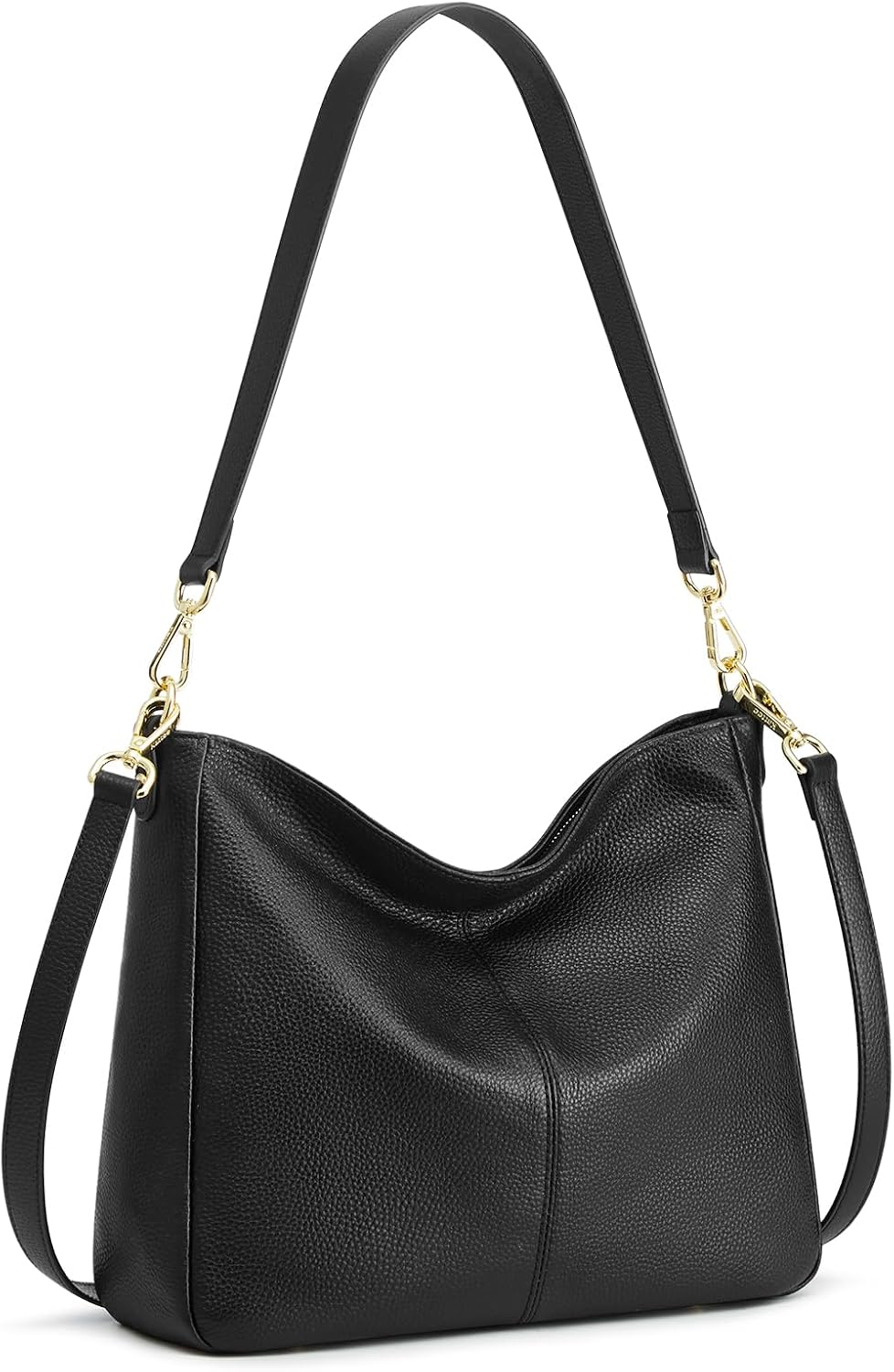 Kattee Bolsos de cuero para mujer, bolso cruzado Hobo para mujer, b...
