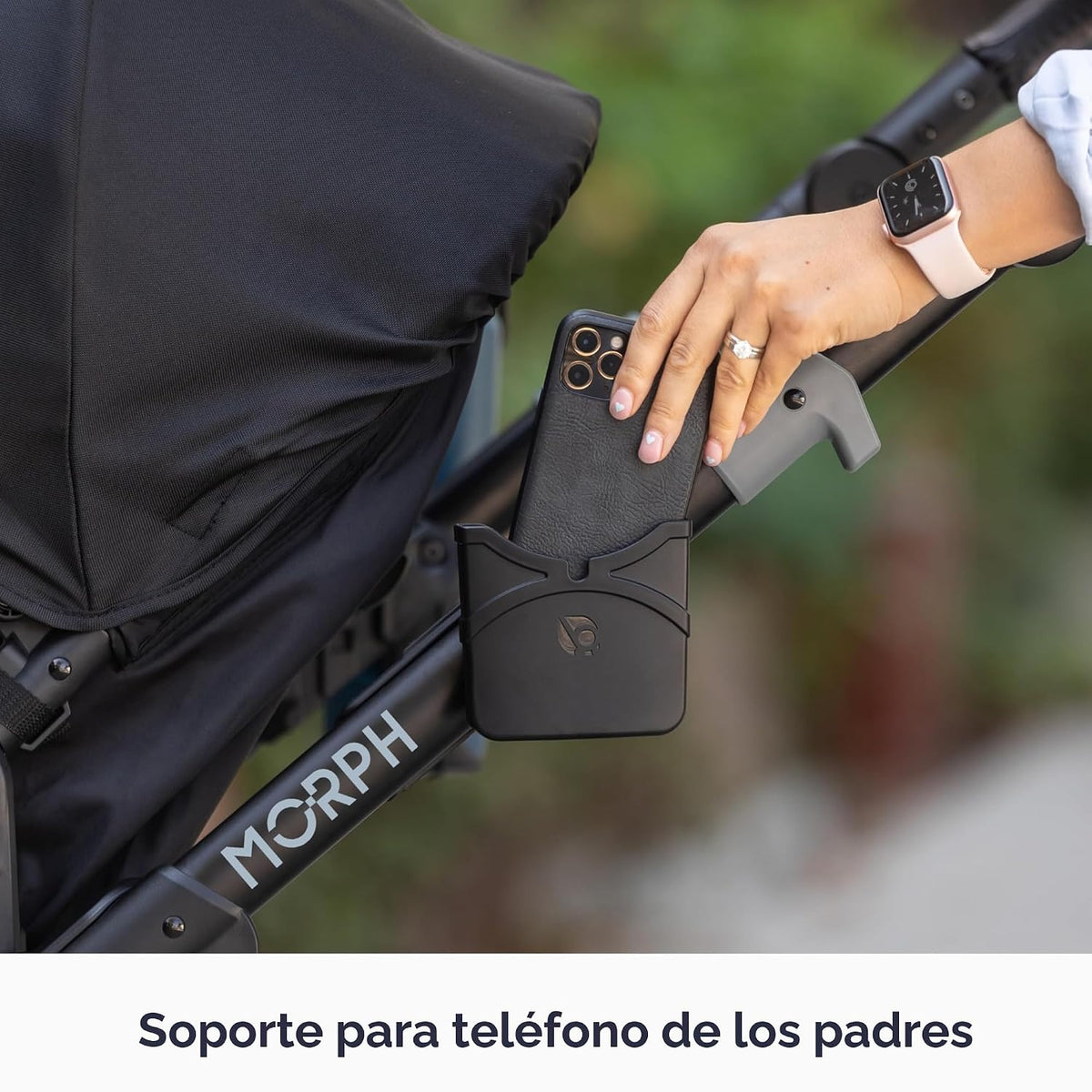 Baby Trend Morph Cochecito Modular de Individual a Doble, Dash Black