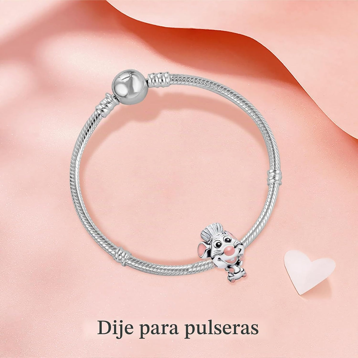 MITSOKU Dijes de plata de ley 925 para pulseras y collares, diseño...