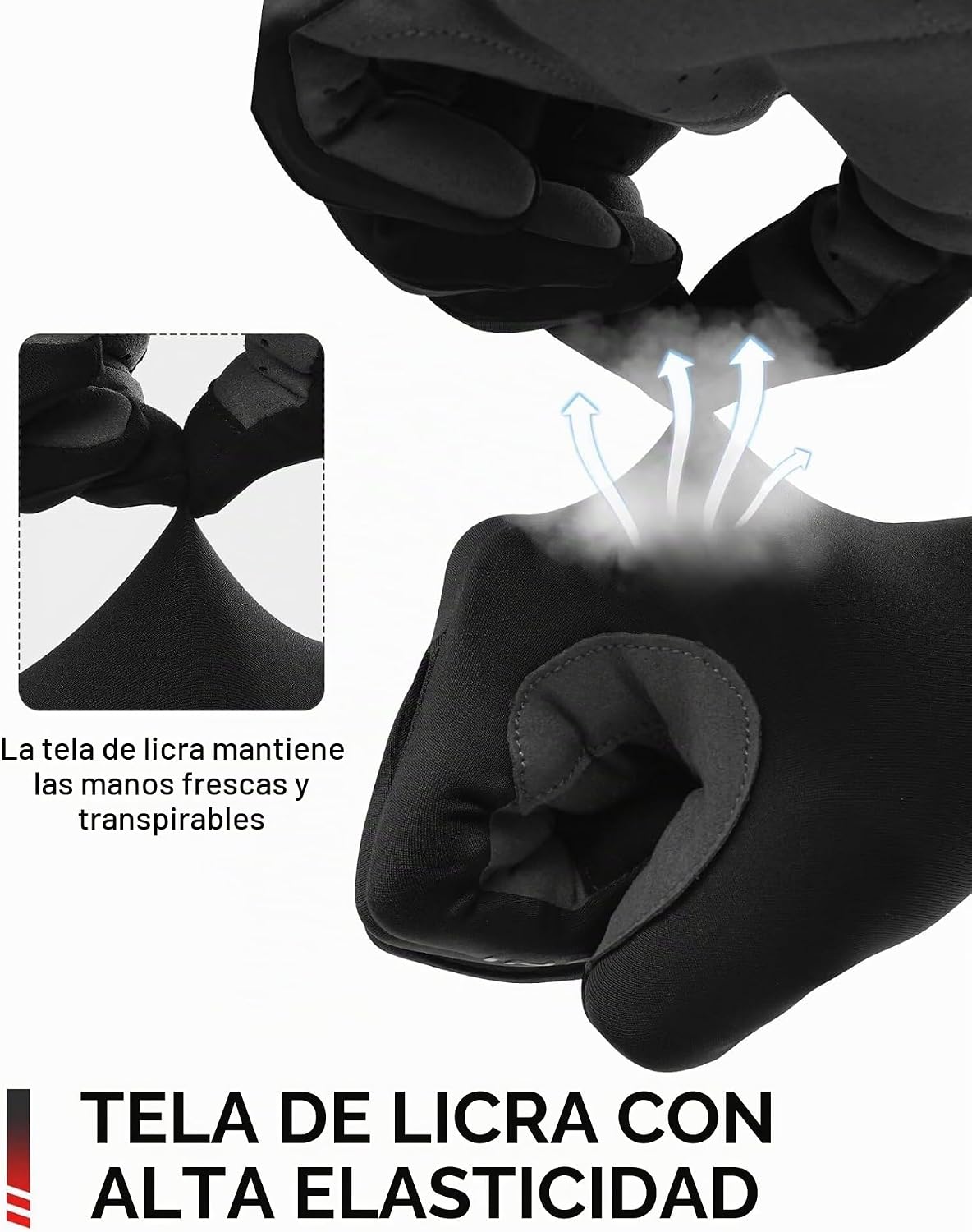 INBIKE Guantes de bicicleta transpirables para hombres y mujeres, g...
