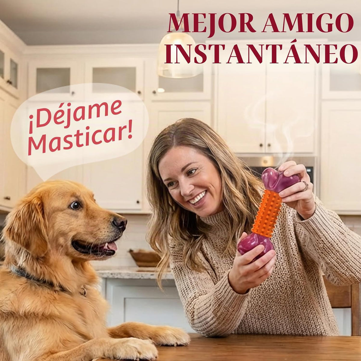 Apasiri Juguetes para perros para masticadores agresivos con sabor...