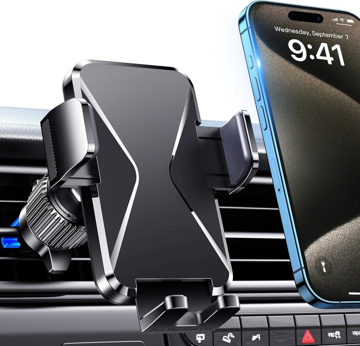 Qifutan Soporte para teléfono celular para montaje en coche, soport...