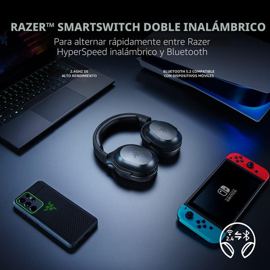 Razer Barracuda X Auriculares inalámbricos para juegos y móviles, c...