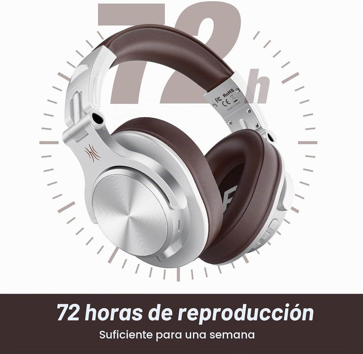 OneOdio A70 Auriculares Bluetooth para oído, auriculares inalámbric...