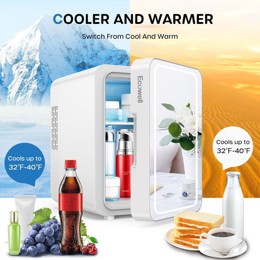 ECOWELL Refrigerador del cuidado de la piel para el cosmético, mini...