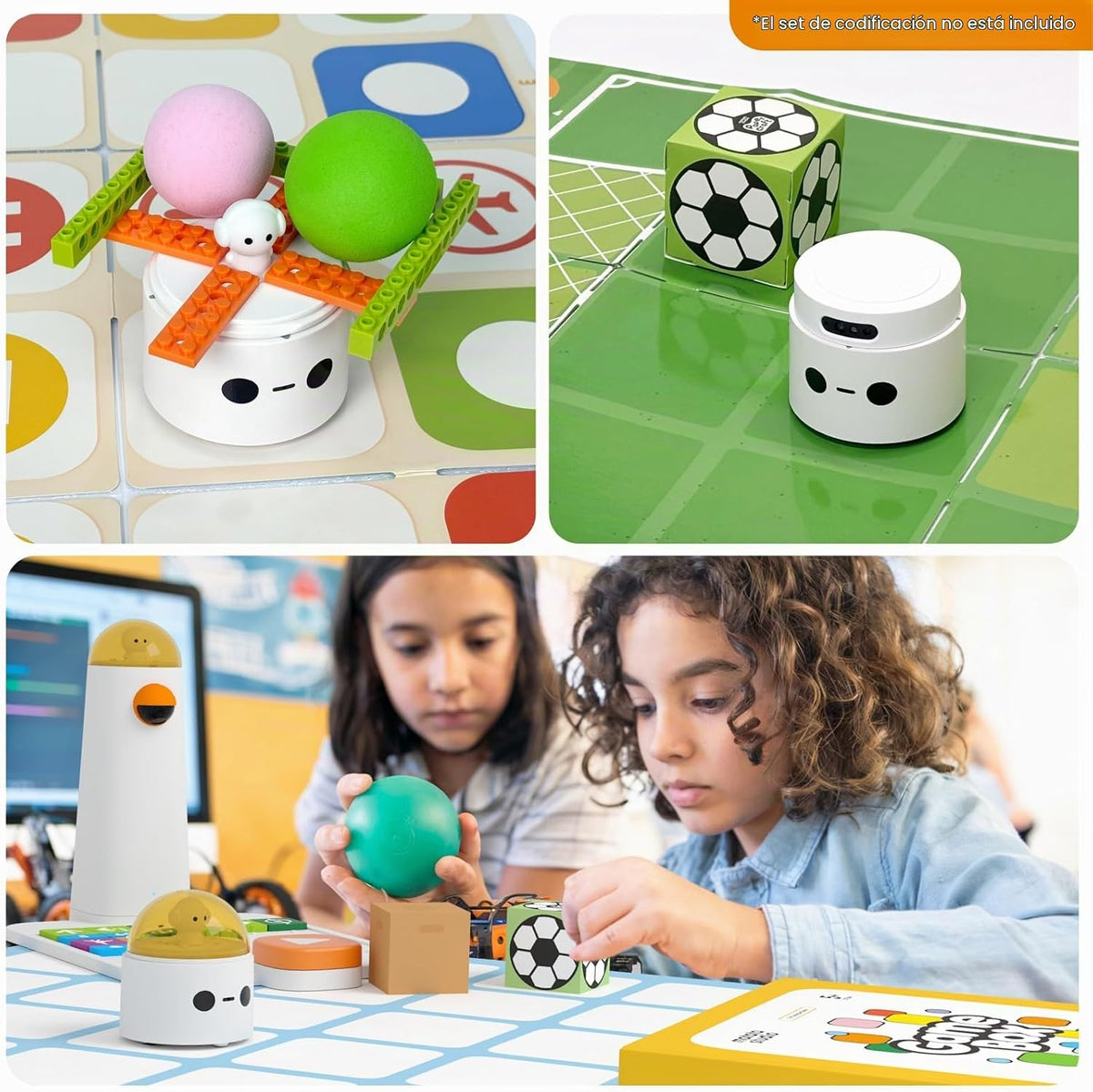 MatataStudio Caja de juegos, 5 juegos de mesa de programación para...