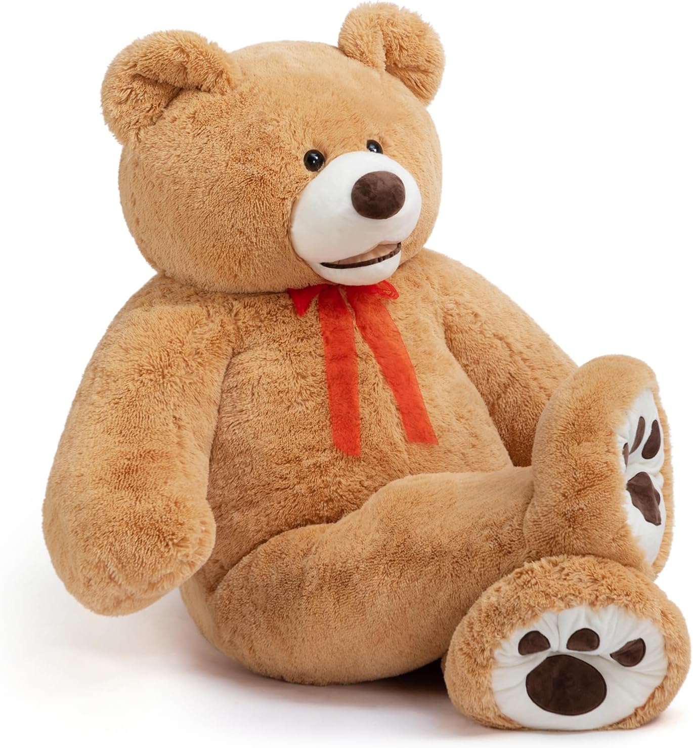 HollyHOME Oso de peluche gigante de 6 pies con patas bordadas, rega...
