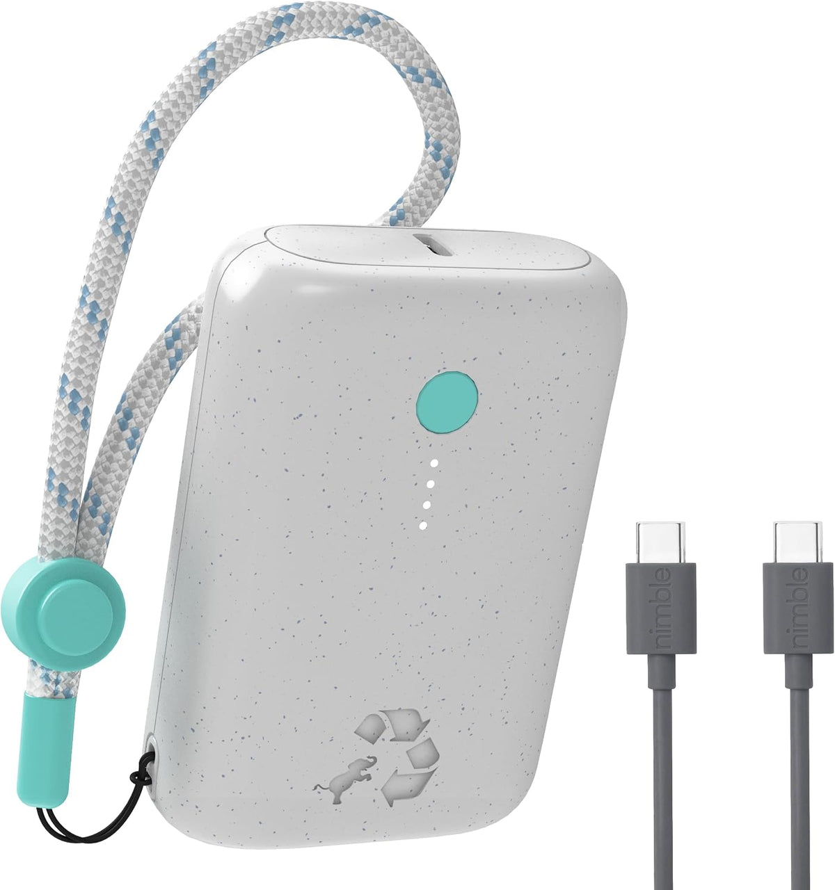 Nimble Champ Cargador Portátil, Batería Externa de 10,000mAh Carga...