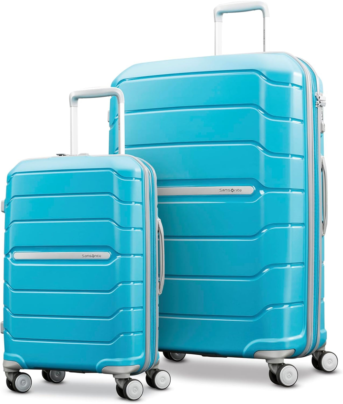 Samsonite Freeform Hardside expandible con ruedas giratorias dobles...