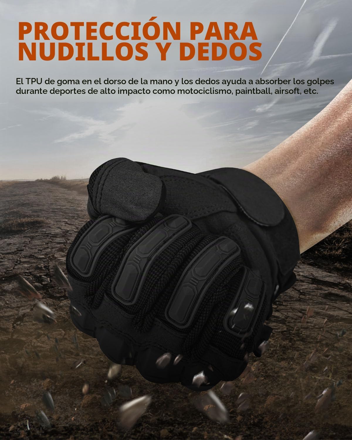 KUMGIM Guantes tácticos para hombres y mujeres, guantes de motocicl...