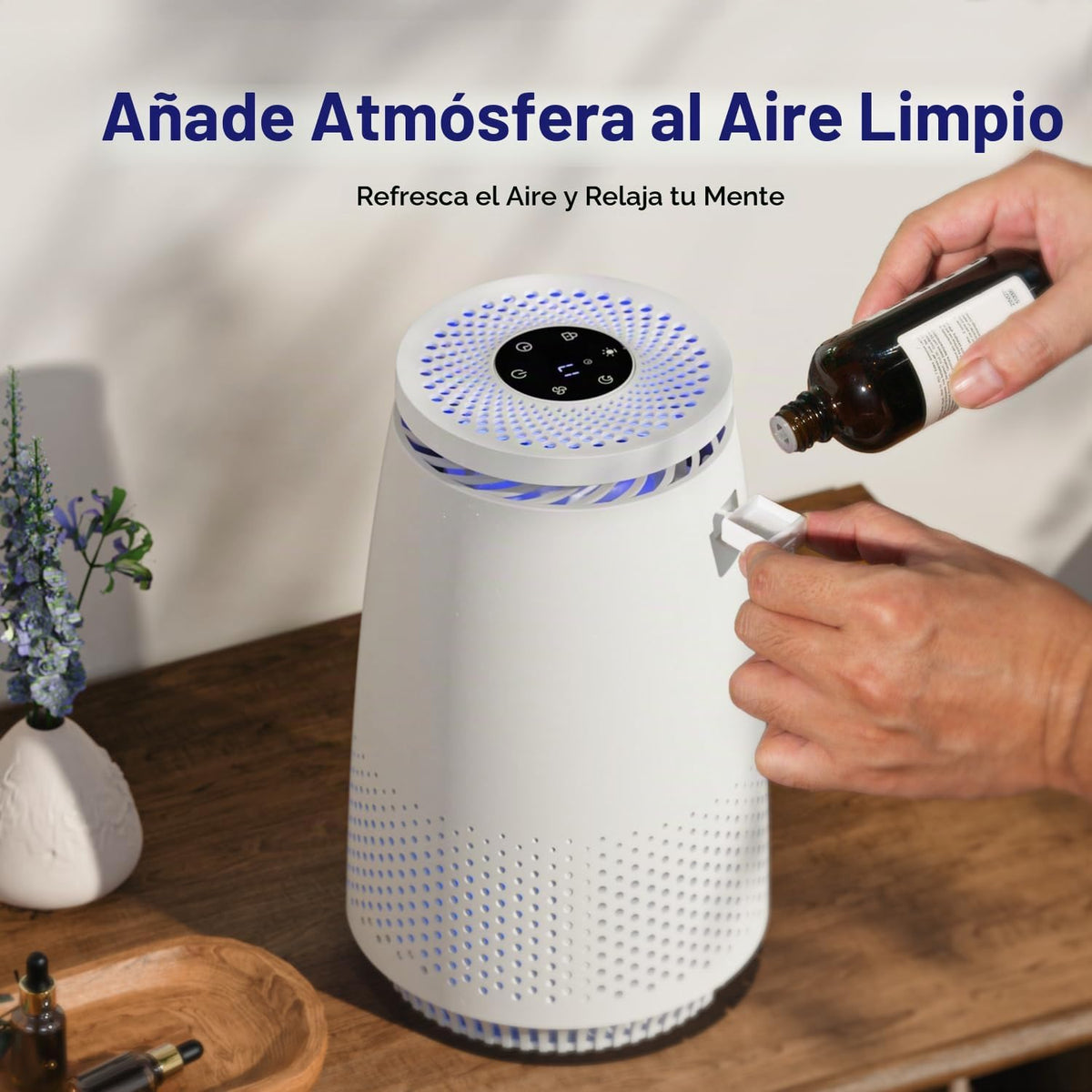 Cegsin Purificadores de aire para dormitorio del hogar, filtro HEPA...