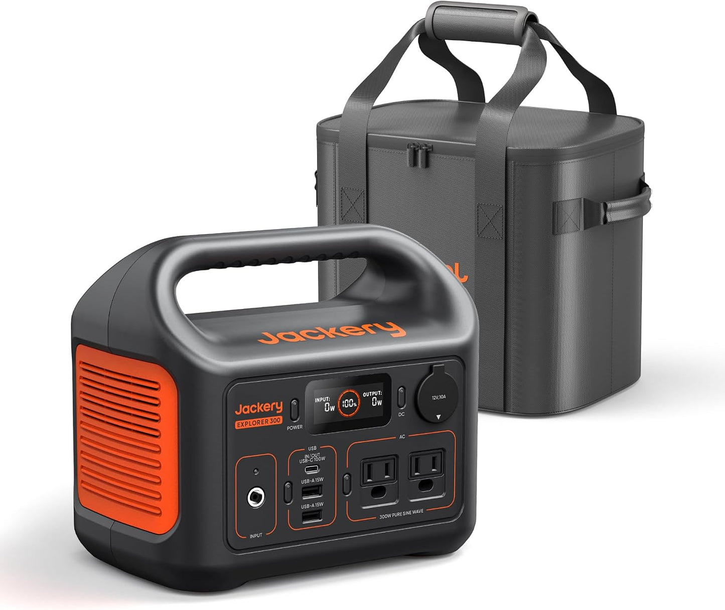 Jackery Estación de energía portátil Explorer 300 con bolsa de tran...